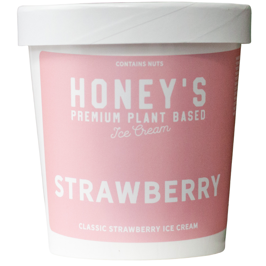 Strawberry Ice Cream // Honey's – Honey's Ice Cream