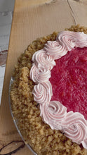 Load and play video in Gallery viewer, Rhubarb &amp; Blood Orange Ice Cream Pie ~ Easter Pre- Order!
