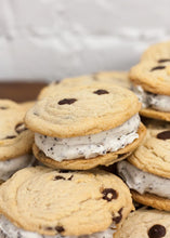 Load image into Gallery viewer, Double Cookies &amp; Cream Ice Cream Sandwiches
